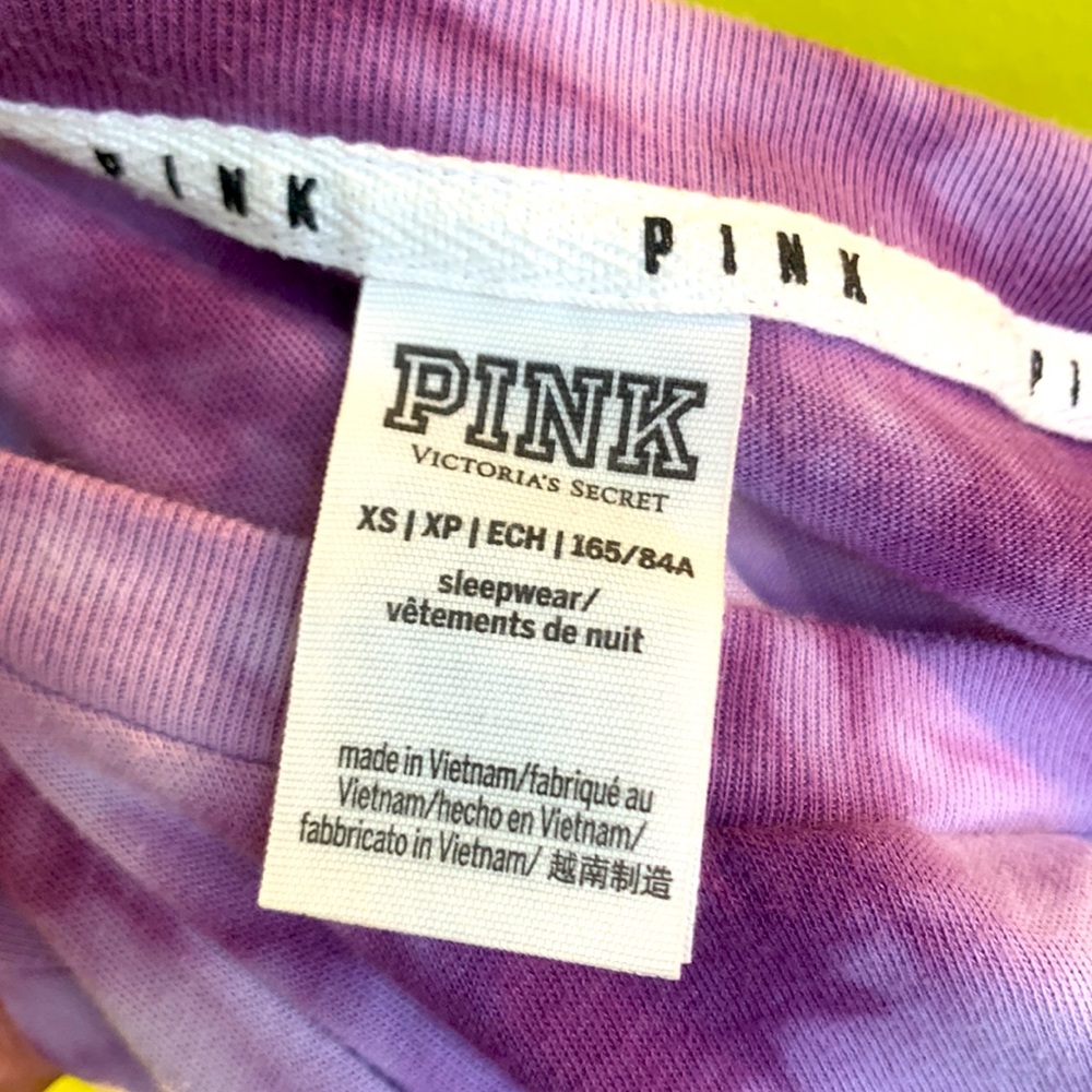 PINK VICTORIA’s SECRET Tie Dye Tee - Picture 6 of 6